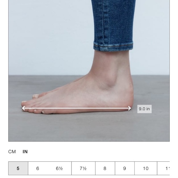 Zara Lace up Woven Sandals 35 (bigger than ordinary size- fits 9in length foot) - Picture 5 of 5